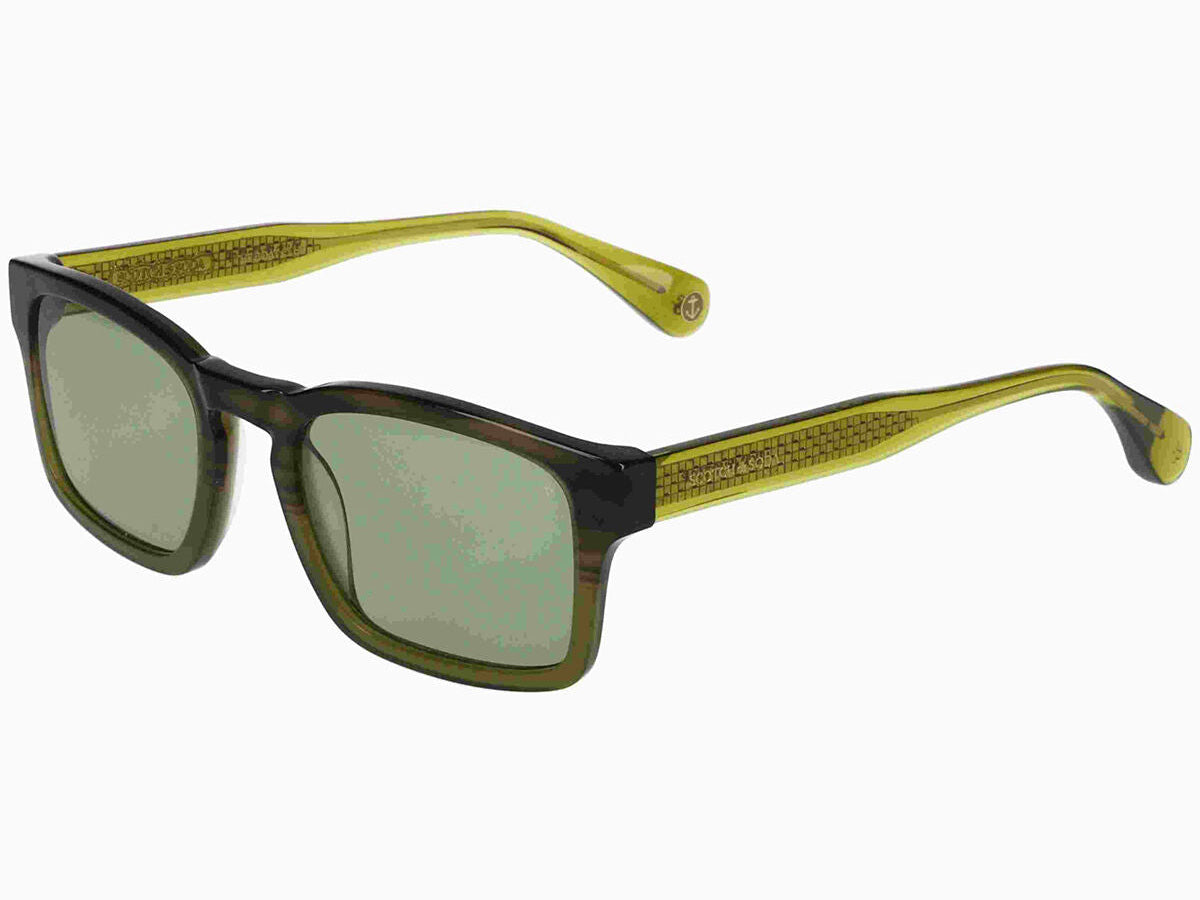 SS8026 - Transparent Striped Mud Green