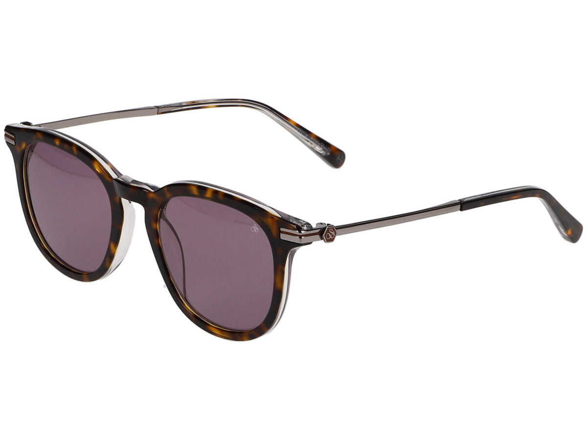 SS8024 - Dark Tortoise On Transparent Grey