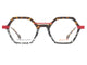 DZ2374 — Red, Havana, Black, White