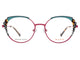 DZ2380 — Pink, Blue-Green