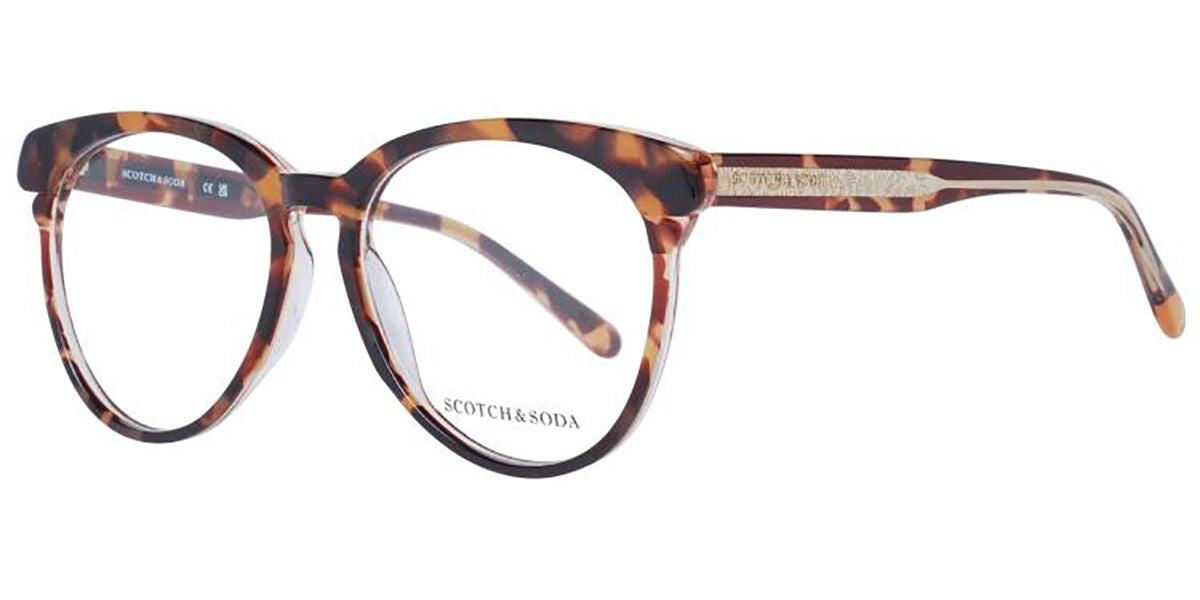 Scotch & Soda 3016 - Dark Tortoise On Transparent Light Pink