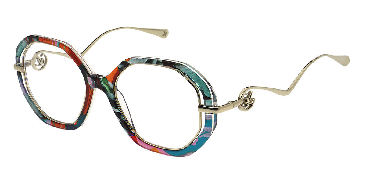 Christian Lacroix CL3110 - Tangerine Marble Green/Gold