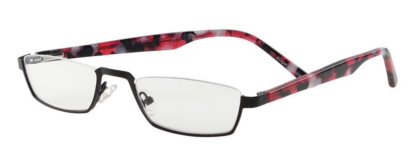 Budget 30096 col. 302black matt/red-black structured O.BU 30096 302