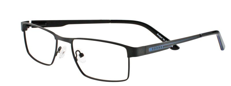 Budget 30099 col. 586black mat/black -blue mat O.BU 30099 586