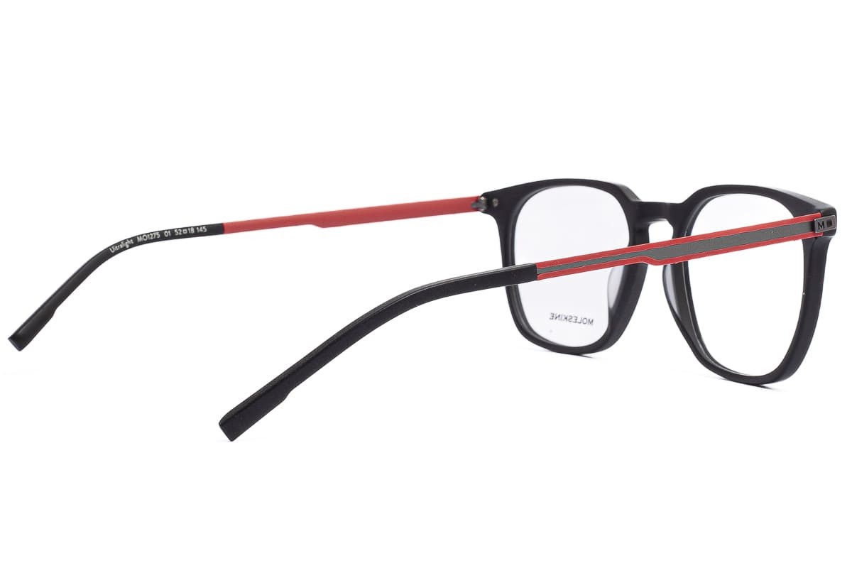 MO1275 - Nero Rosso — Black