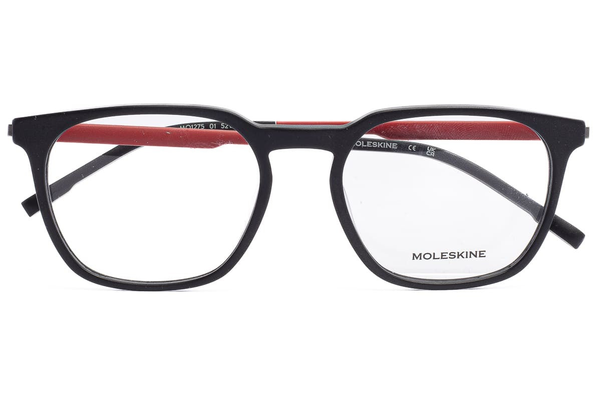 MO1275 - Nero Rosso — Black