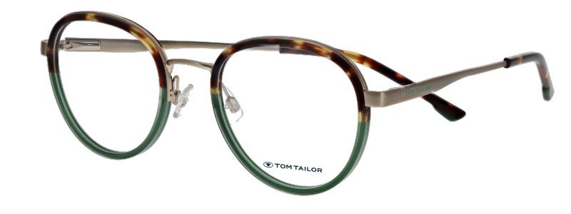 TOM TAILOR naočare  60651 col. 428demi-green gradient-gold antique O.TT 60651 428