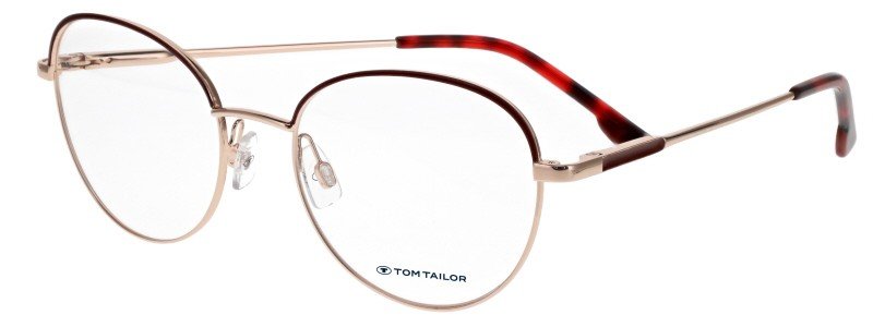TOM TAILOR naočare  60676 col. 501rose gold-red O.TT 60676 501